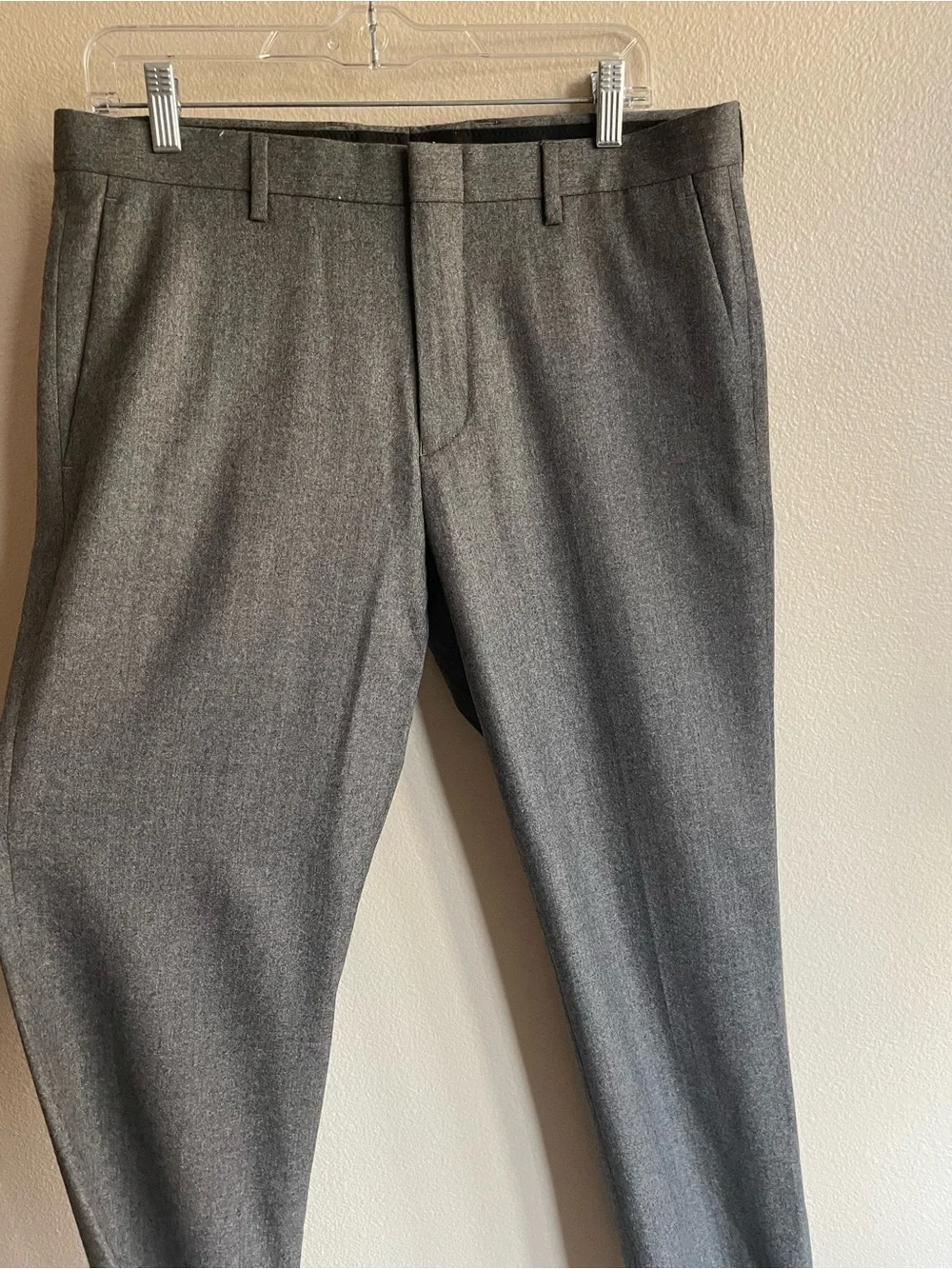 NWT J. Crew Charcoal Gray Slim Ludlow wool Dress Pants - men’s size 32/34
